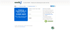 Desktop Screenshot of escolaz.com.br